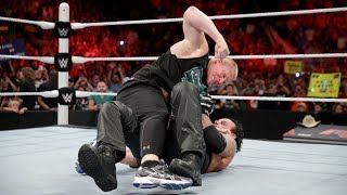 Brock Lesnars most ferocious brawls — WWE Playlist [upl. by Annawik]