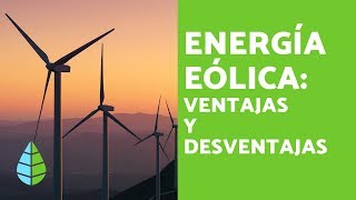 ENERGÍAS RENOVABLES  VENTAJAS y DESVENTAJAS de la ENERGÍA EÓLICA [upl. by Yoj]