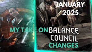 GWENT  January 2025  BALANCE COUNCIL  My take on BC changes [upl. by Otrevlig]