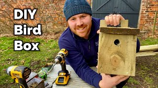 How To Make A Bird Box  Blue amp Great Tit [upl. by Godliman748]