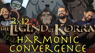 The Legend of Korra  2x12 Harmonic Convergence  Group Reaction [upl. by Lecia188]