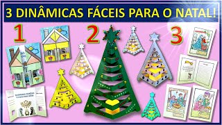 DINÂMICAS FÁCEIS PARA O NATAL  Catequese [upl. by Onirotciv]