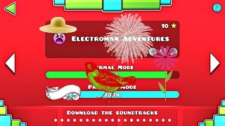 Geometry Dash  Electroman Adventures All Coins [upl. by Hamian]