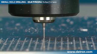 Small Hole Drilling with DATRON Machines [upl. by Hedi435]