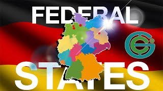 STATES Bundesländer of GERMANY EXPLAINED Geography Now [upl. by Annahpos564]