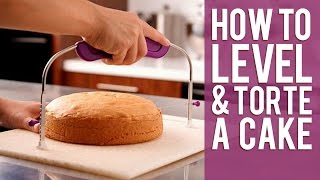 How to Level and Torte a Cake from Wilton [upl. by Hospers]