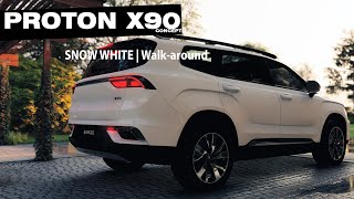 PROTON X90 SUV 2023  SNOW WHITE [upl. by Willin497]