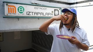 TOUR GASTRONÓMICO en METRO IZTAPALAPA  Lalo Elizarrarás [upl. by Sharia]