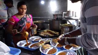 A Pav Bhaji Making Master shows us his Indian Street Food Recipe at quotKanaiya Paubhaji Centrequot Kadod [upl. by Raphaela]