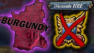 Completely REPLACING FRANCE as Burgundy In EU4 [upl. by Sorvats]