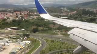 Tegucigalpa Honduras Airport Toncontin Landing [upl. by Anires]