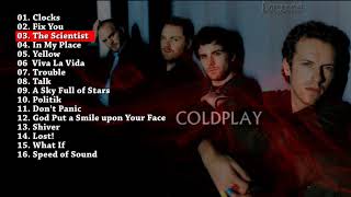 Coldplay  Greatest Hits Playlist [upl. by Ydde995]