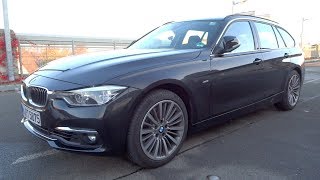 2018 BMW 340i xDrive Touring Luxury Line StartUp and Full Vehicle Tour [upl. by Mulderig]