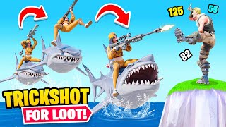 TRICKSHOT Race For LOOT Fortnite [upl. by Broeker219]