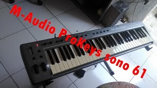 ExclusivoTutorial MAudio Prokeys Sono 61 [upl. by Genevieve]