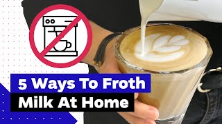 How To Froth Milk At Home Best Milk Frothers Review [upl. by Eejan]