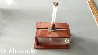 VIBRATION MAGNETOMETER PART 01 vibrationMagnetometer PhysicsPractical Newvideo whatsappstatus [upl. by Madonia]