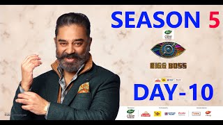 BIG BOSS Tamil  Season 5  DAY 10 Full Episode  October 13 2021 [upl. by Nodarb]