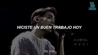 JONGHYUN  End Of A Day sub español LIVE [upl. by Methuselah]