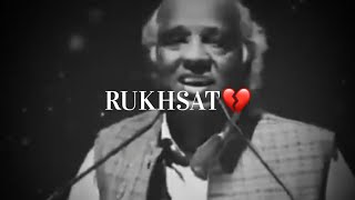 RIP 😭  Dr Rahat Indori Shayari Status 💖  Poetry  Rahat Indori Best Shayari Whatsapp Status [upl. by Atnauqahs]