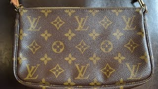 How To Tell If Your Louis Vuitton Pochette is Authentic [upl. by Verena66]