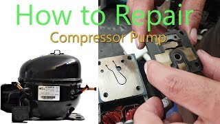 How To Repair Compressor Pump [upl. by Ilohcin]