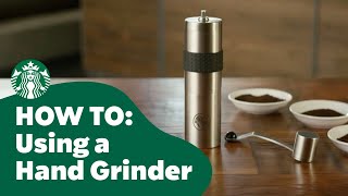 How to Using a Hand Grinder [upl. by Chiarra]