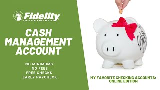 What is a Cash Management and How to Open one in Fidelity [upl. by Karin]