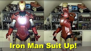 Iron Man Cosplay Suiting Up  James Bruton [upl. by Eerehs693]