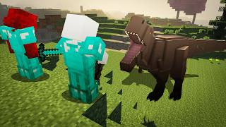 Surviving Dinosaurs in Minecraft [upl. by Luahs834]