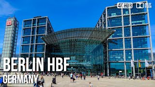 Berlin Hauptbahnhof  Central Station  🇩🇪 Germany 4K HDR Walking Tour [upl. by Bobseine]