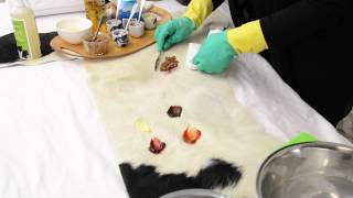 How to Clean a Cowhide Rug 2024  Cowhide Cleaner Demo by Gorgeous Creatures [upl. by Tallbott]