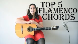 Top 5 flamenco and Spanish guitar chords [upl. by Gaidano509]