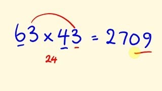 Fast Multiplication Trick [upl. by Secor]