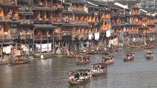 China Tourism  Ancient Fenghuang town [upl. by Meadow]