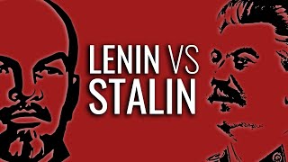 Whats the Difference Between Lenin and Stalin [upl. by Nanreh]