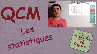 QCM  Les statistiques  Première [upl. by Elohcin]