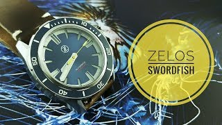 Zelos Swordfish Review  An Incredible Value Dive Watch  Armand The Watch Guy [upl. by Olzsal]