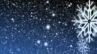 Gently Falling Snow Video Loop with Rotating Snowflake free download [upl. by Tristan776]