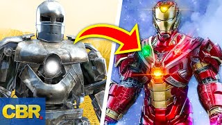 The Full Evolution Of Iron Man Suits [upl. by Consolata687]