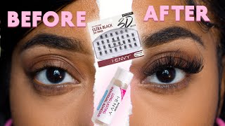 INDIVIDUAL EYELASHES TUTORIAL  6 [upl. by Bergwall]