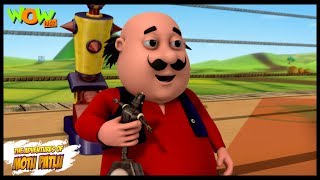 Motu Patlu Cartoons In Hindi  Animated Series  Robot of Furfuri Nagar  Wow Kidz [upl. by Ramak]