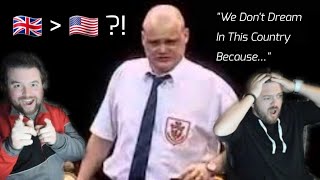 ARE WE NAIVE Americans React To quotAl Murray Vs Americansquot [upl. by Airb531]