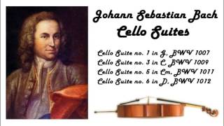 Johann Sebastian Bach  Cello suites in 432 Hz great for reading or studying [upl. by Navnod]