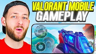 VALORANT MOBILE FIRST FULL GAMEPLAY [upl. by Nowujalo654]