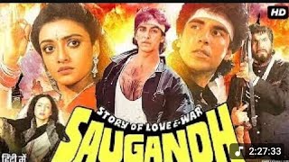 Saugandh 1991 Full Movie HD  AkshayKumar Mukesh Khanna  BollywoodAction Movie [upl. by Ideih396]