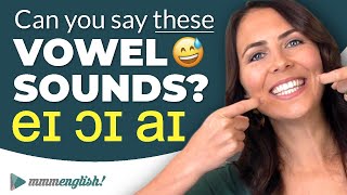 Pronunciation Practice 👄 Difficult Vowel Sounds DIPHTHONGS [upl. by Revorg96]