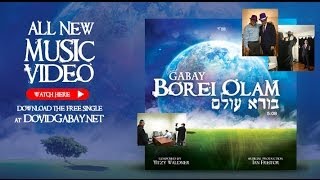 Dovid Gabay  Borei Olam Official Music Video [upl. by Kaitlin308]