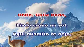 CHILE LINDO  Huasos Quincheros  Karaoke [upl. by Press249]