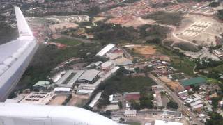 Tegucigalpa Honduras Toncontin airport landing [upl. by Juan]